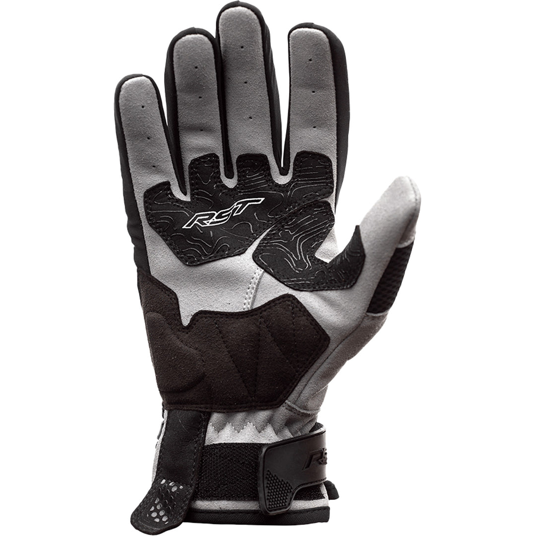 RST Ventilator-X CE Gloves Silver/Black - Palm View