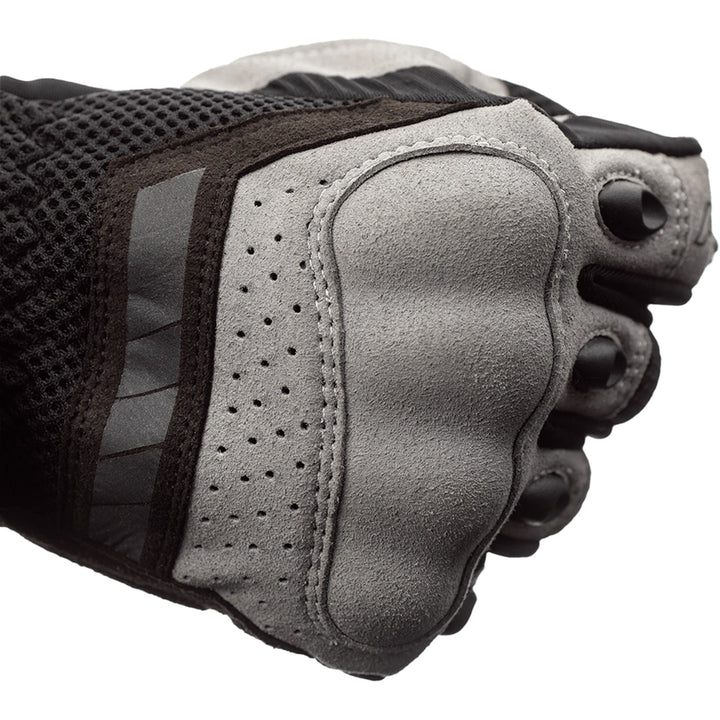 RST Ventilator-X CE Gloves Silver/Black - Close-Up of Knuckle Protector