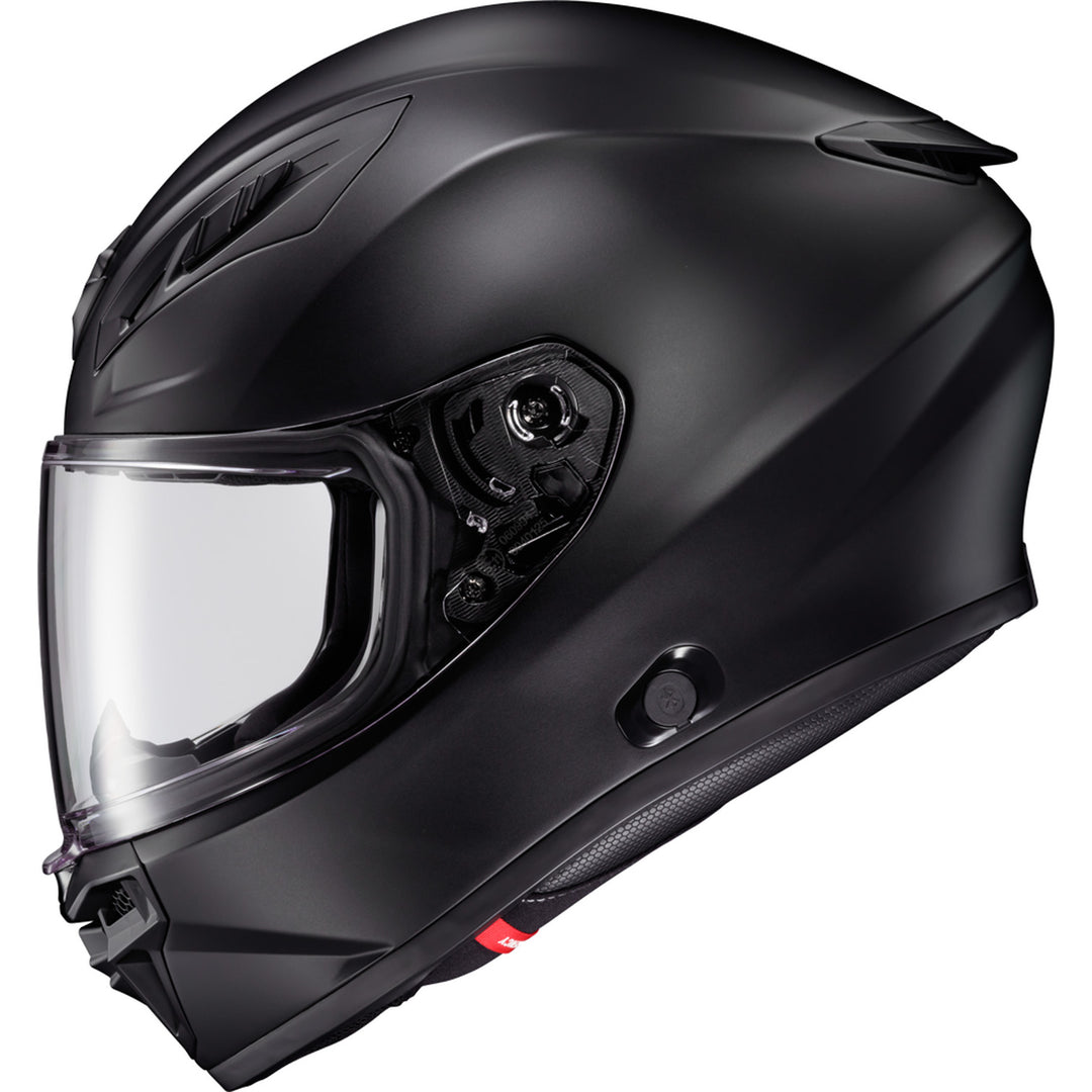 SCORPION EXO EXO-R430 Solid Helmet Matte Black - Left Side View