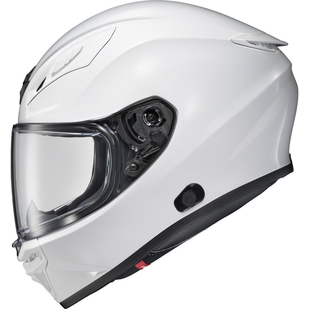 SCORPION EXO EXO-R430 Solid Helmet White - Left Side View