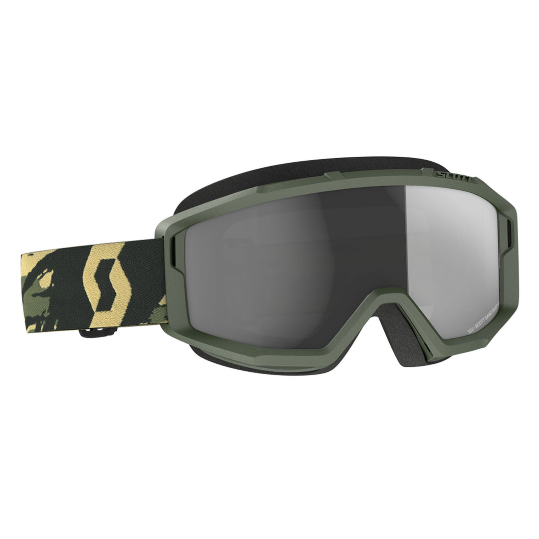 SCOTT Primal Sand/Dust Goggle Camo/Khaki - Front Side View