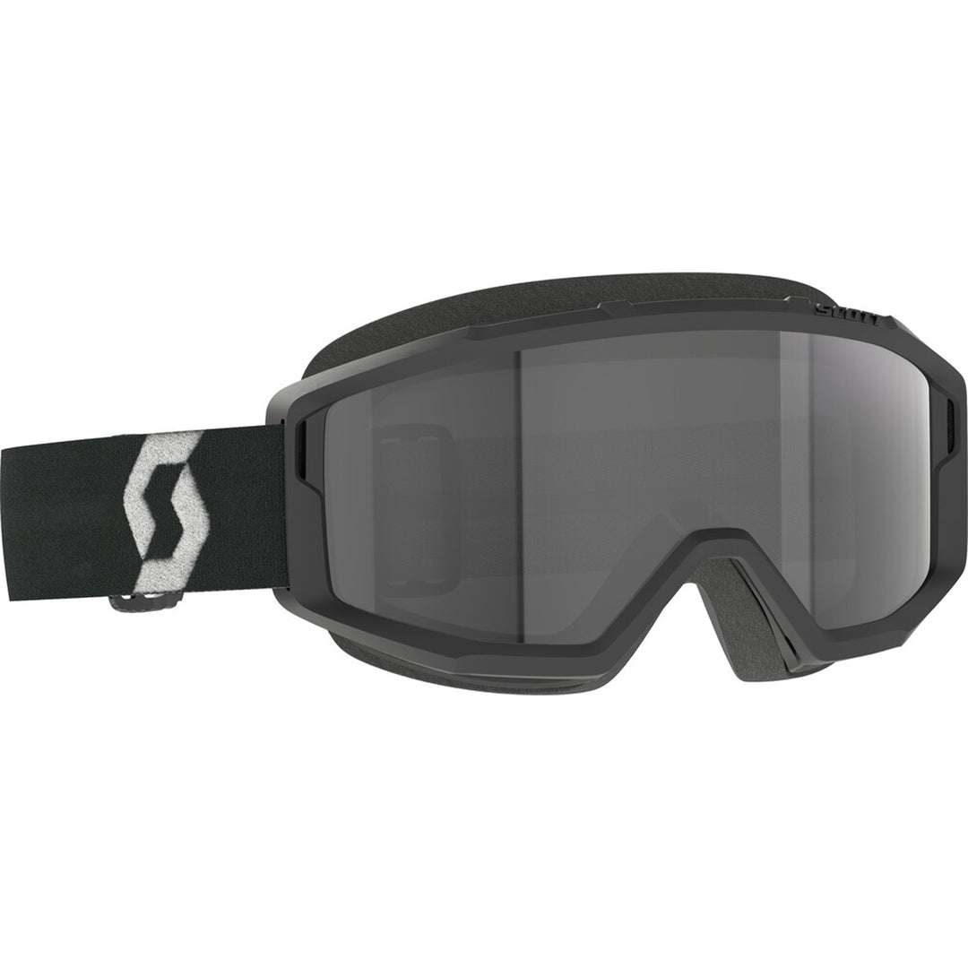 SCOTT Primal Sand/Dust Goggle Black/White - Front Side View