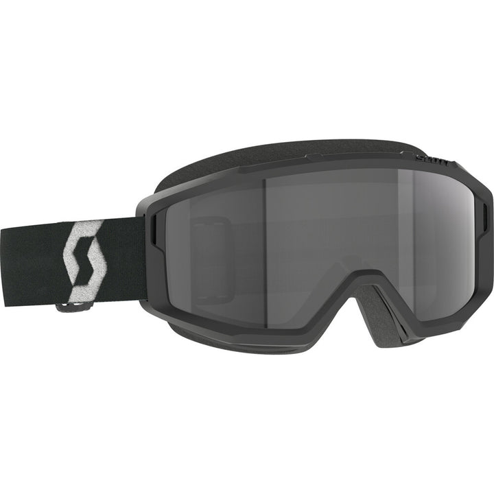 SCOTT Primal Sand/Dust Goggle Black/White - Front Side View