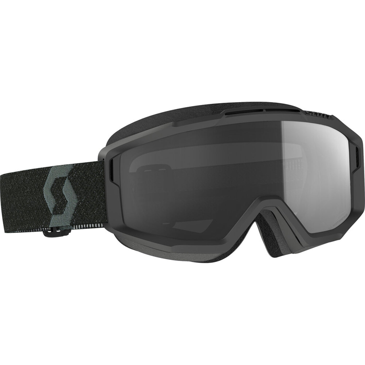 SCOTT Split OTG Dark Grey Lens Goggle - Front Side View