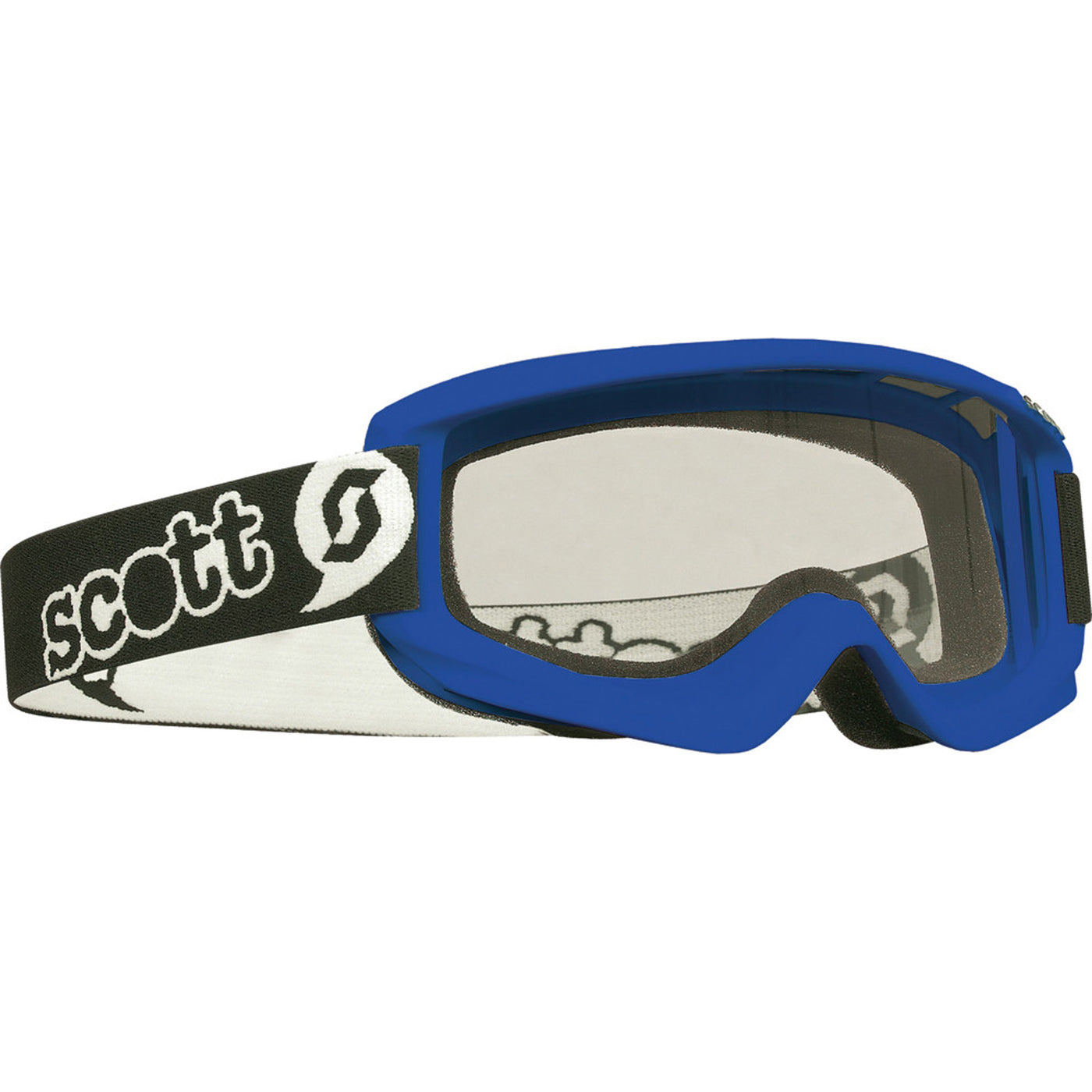 SCOTT Youth Agent Goggle Blue - Front Side View