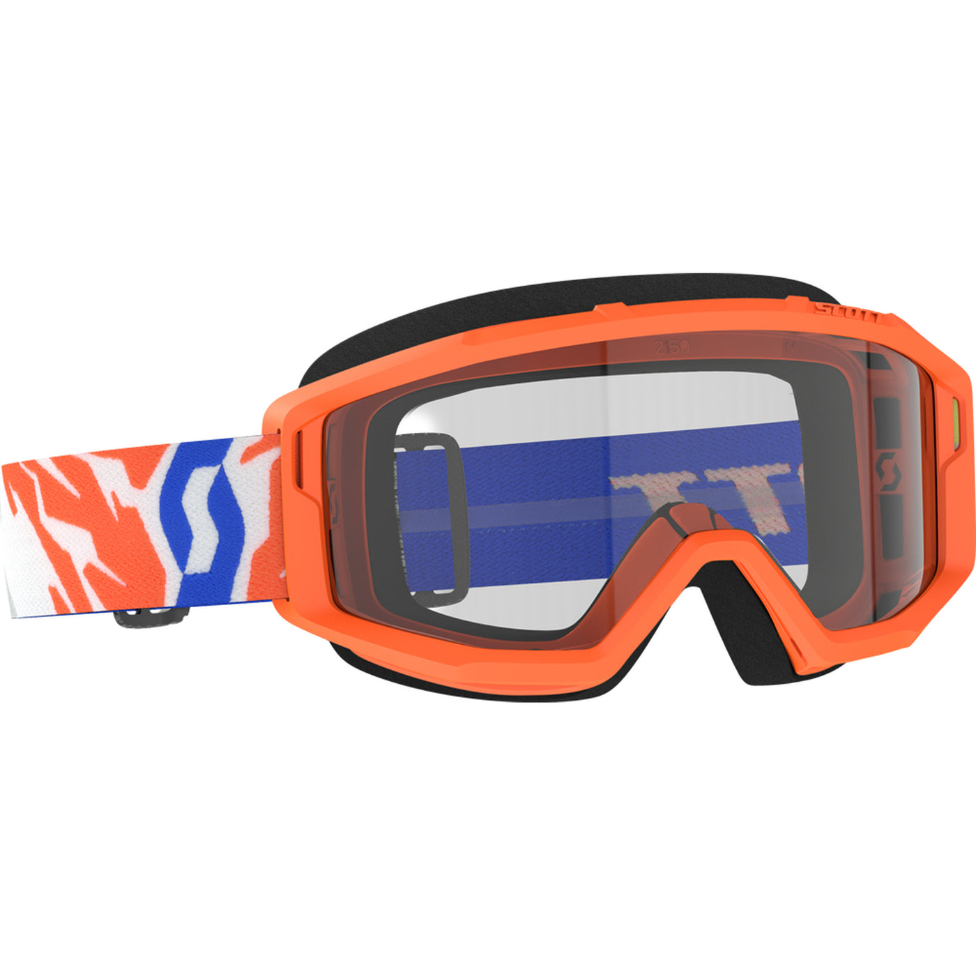 SCOTT Youth Primal Goggle Orange - Front Side View