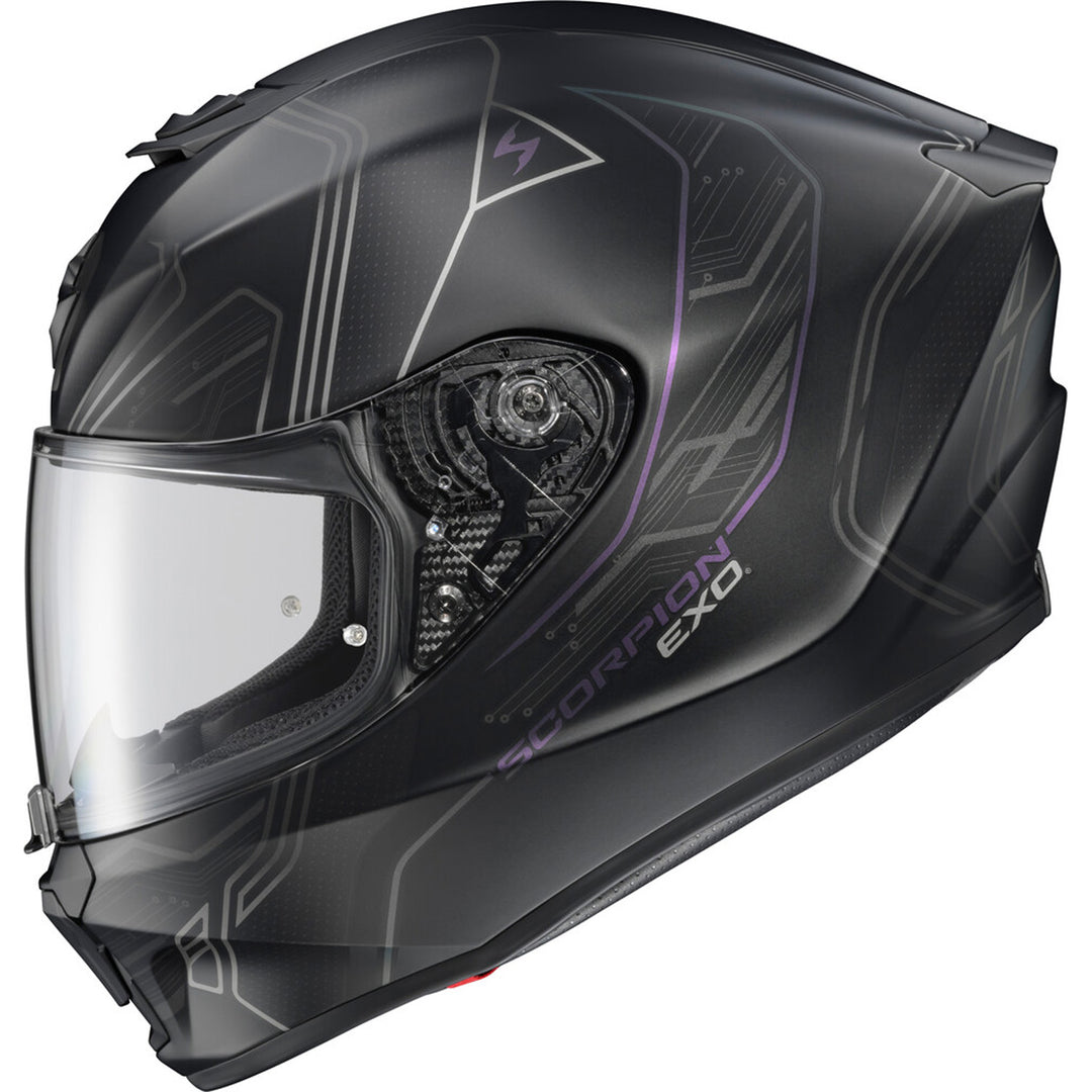 SCORPION EXO EXO-R330 Bendr Helmet Black - Left Side View