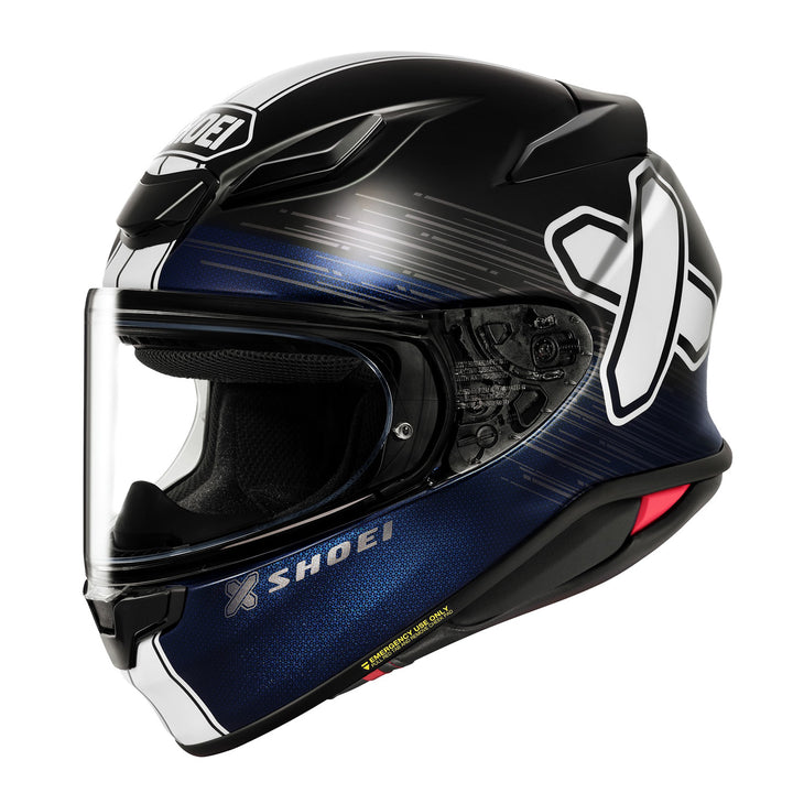 Shoei RF-1400 Ideograph Helmet TC-5 - Front Left Side View