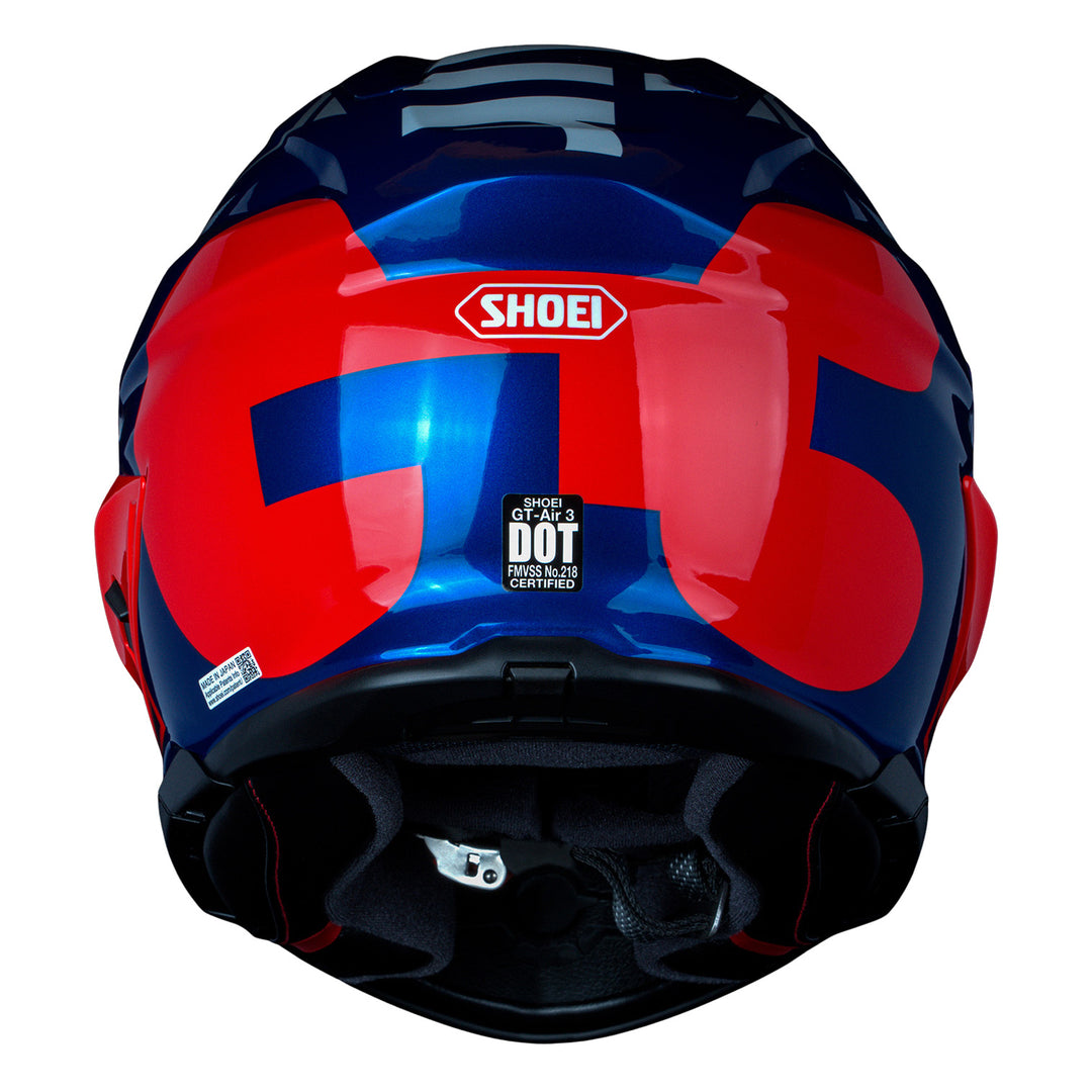 Shoei GT-Air 3 Mike Helmet TC-2 - Rear View