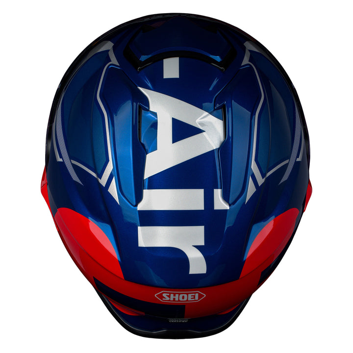 Shoei GT-Air 3 Mike Helmet TC-2 - Top Down View