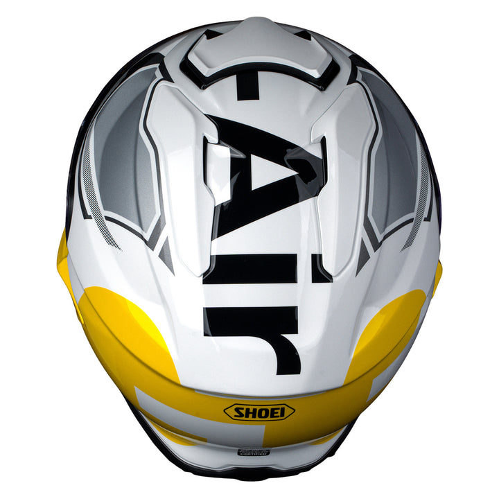 Shoei GT-Air 3 Mike Helmet TC-3 - Top Down View