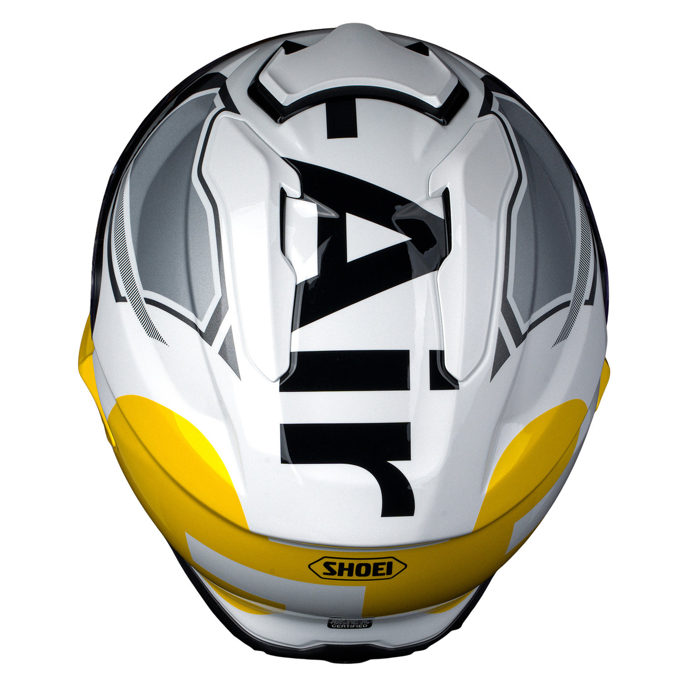 Shoei GT-Air 3 Mike Helmet TC-3 - Top Down View