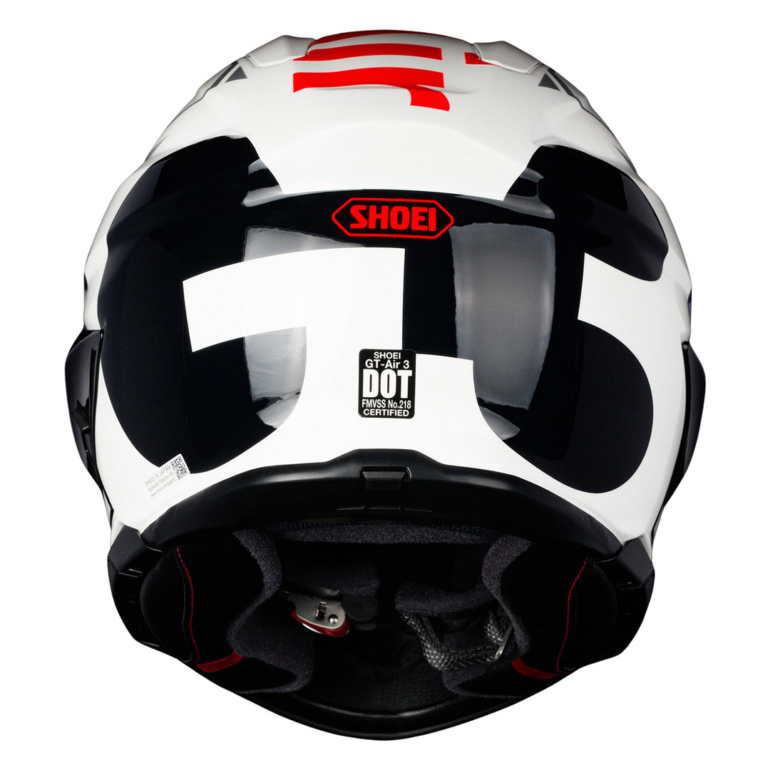 Shoei GT-Air 3 Mike Helmet TC-6 - Rear View