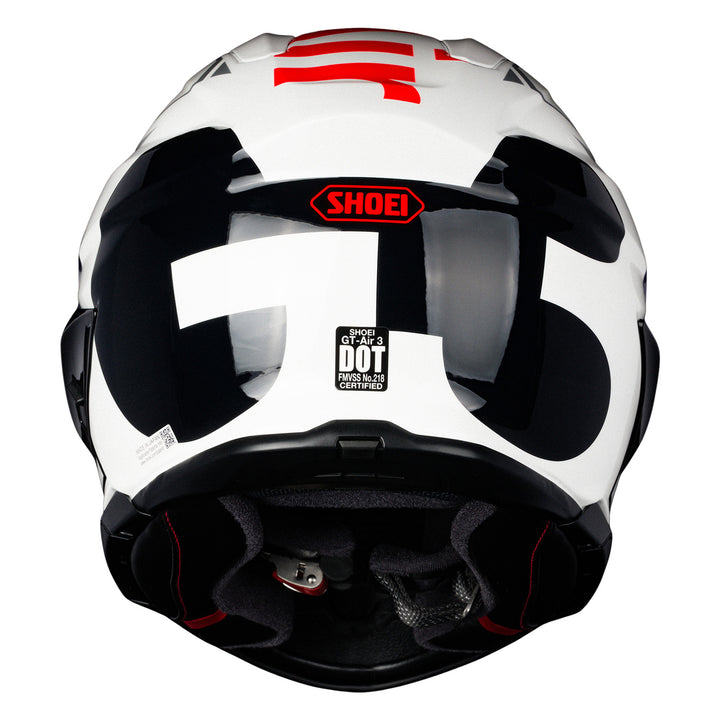 Shoei GT-Air 3 Mike Helmet TC-6 - Rear View