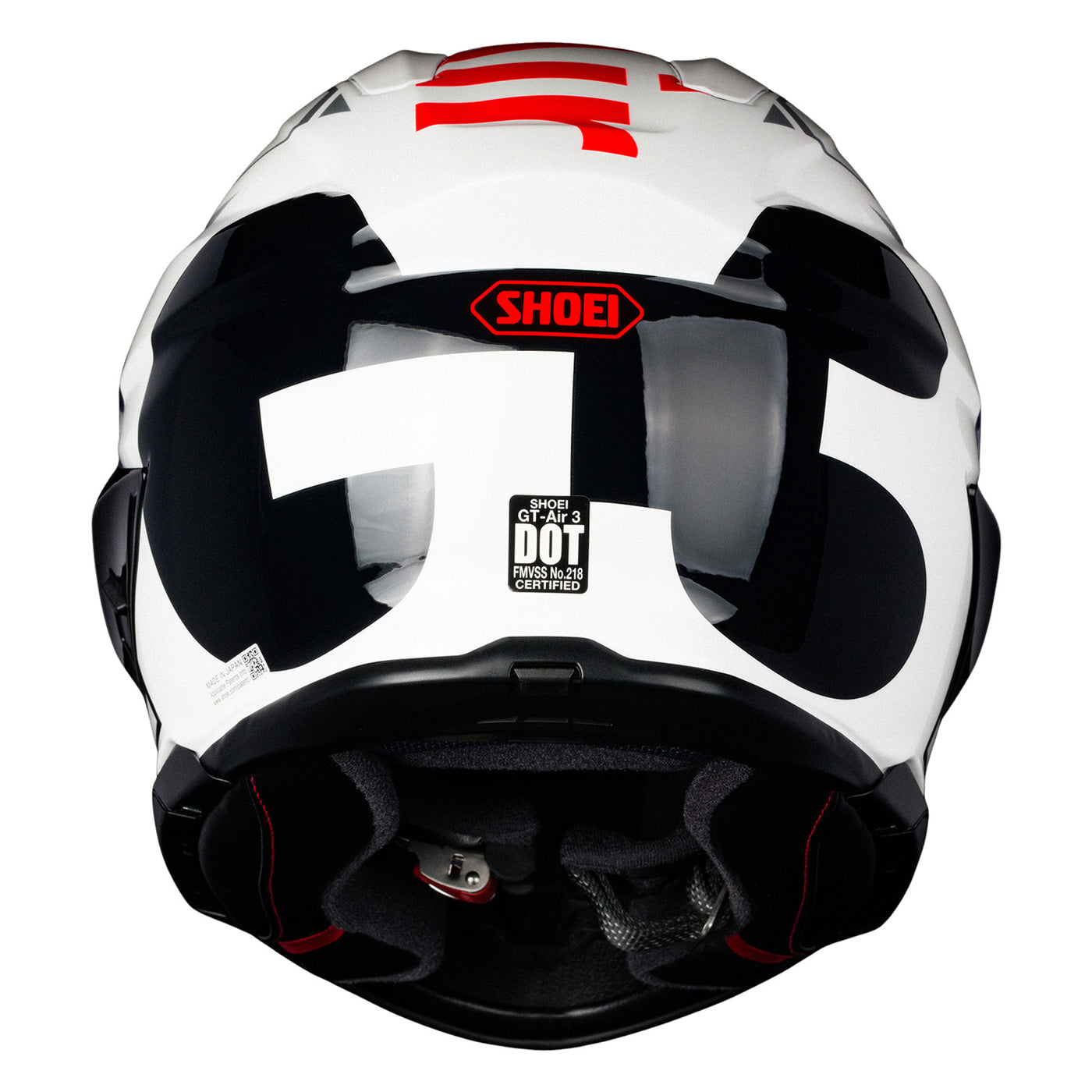 Shoei GT-Air 3 Mike Helmet TC-6 - Rear View