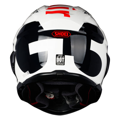 Shoei GT-Air 3 Mike Helmet TC-6 - Rear View
