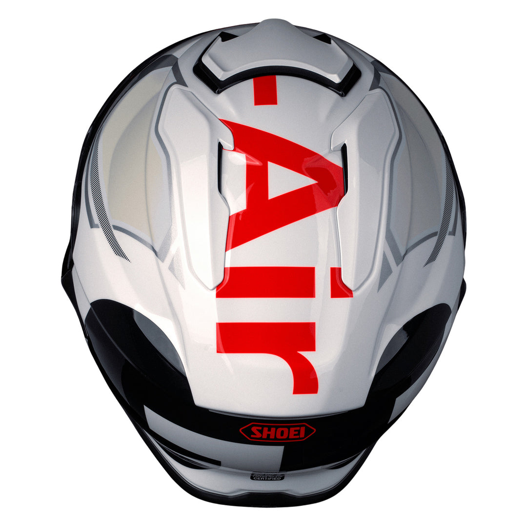 shoei gt-air 3 helmet - Matte Black while the exhaust outlets are located at an optimal height to reduce temperature and humidity inside the helmet Shoei - GT-Air 3 Mike