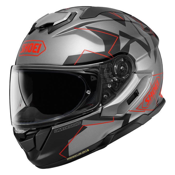 Shoei GT-Air 3 MM93 Grip Helmet TC-1 - Front Side View
