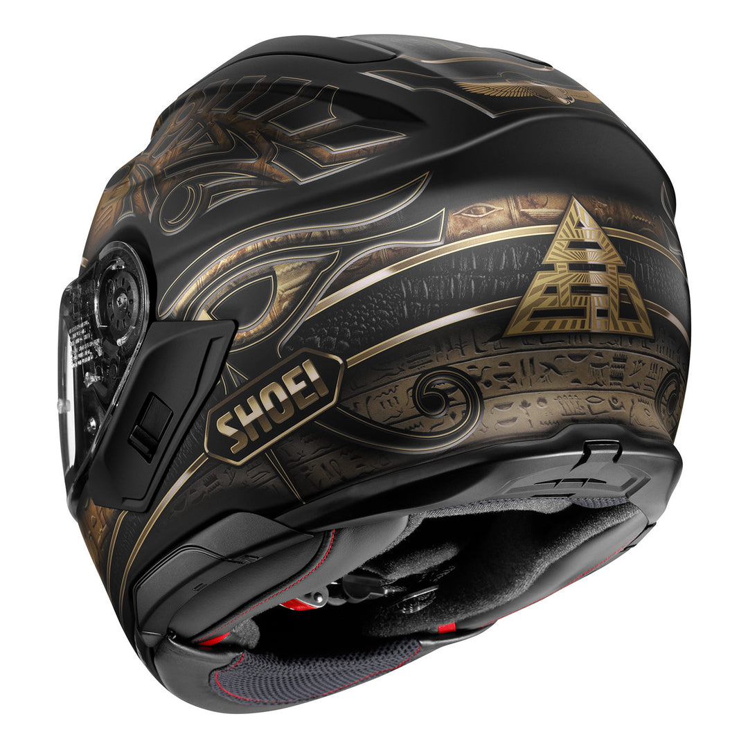Shoei GT-Air 3 Nile Helmet TC-9 - Rear Side View