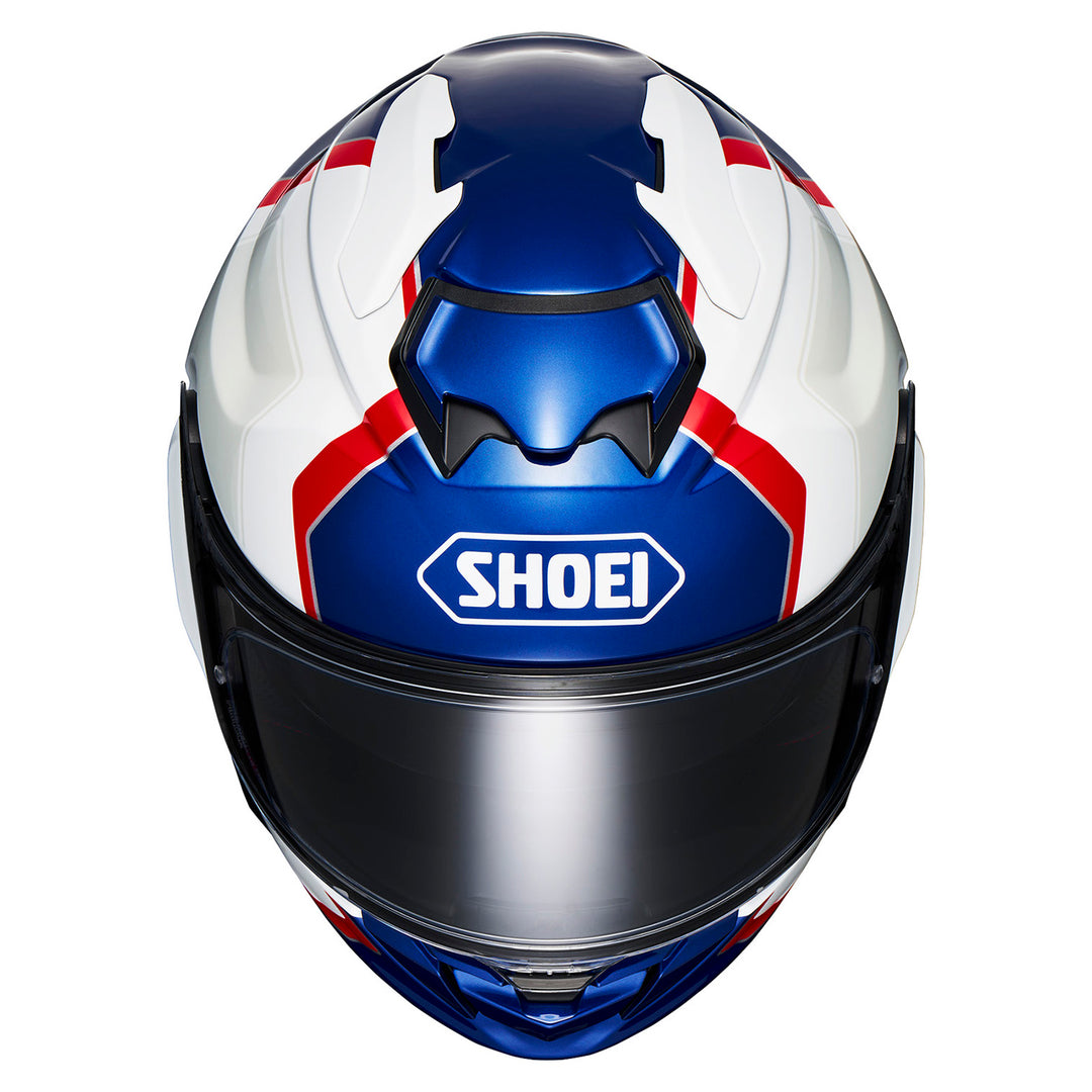 Shoei GT-Air 3 Realm Helmet TC-10 - Front Top View