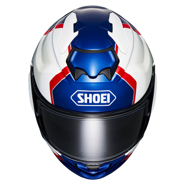 Shoei GT-Air 3 Realm Helmet TC-10 - Front Top View