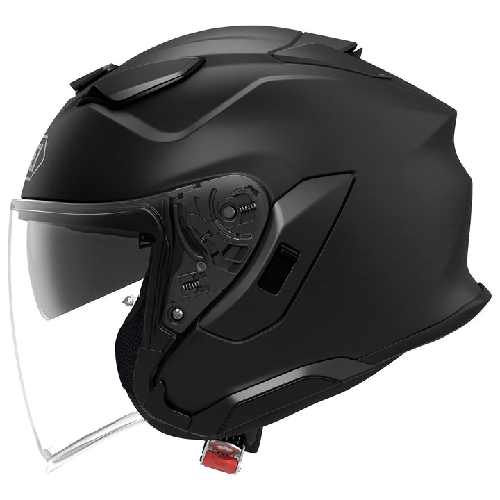 Shoei J-Cruise 3 Solid Helmet Matte Black - Side View