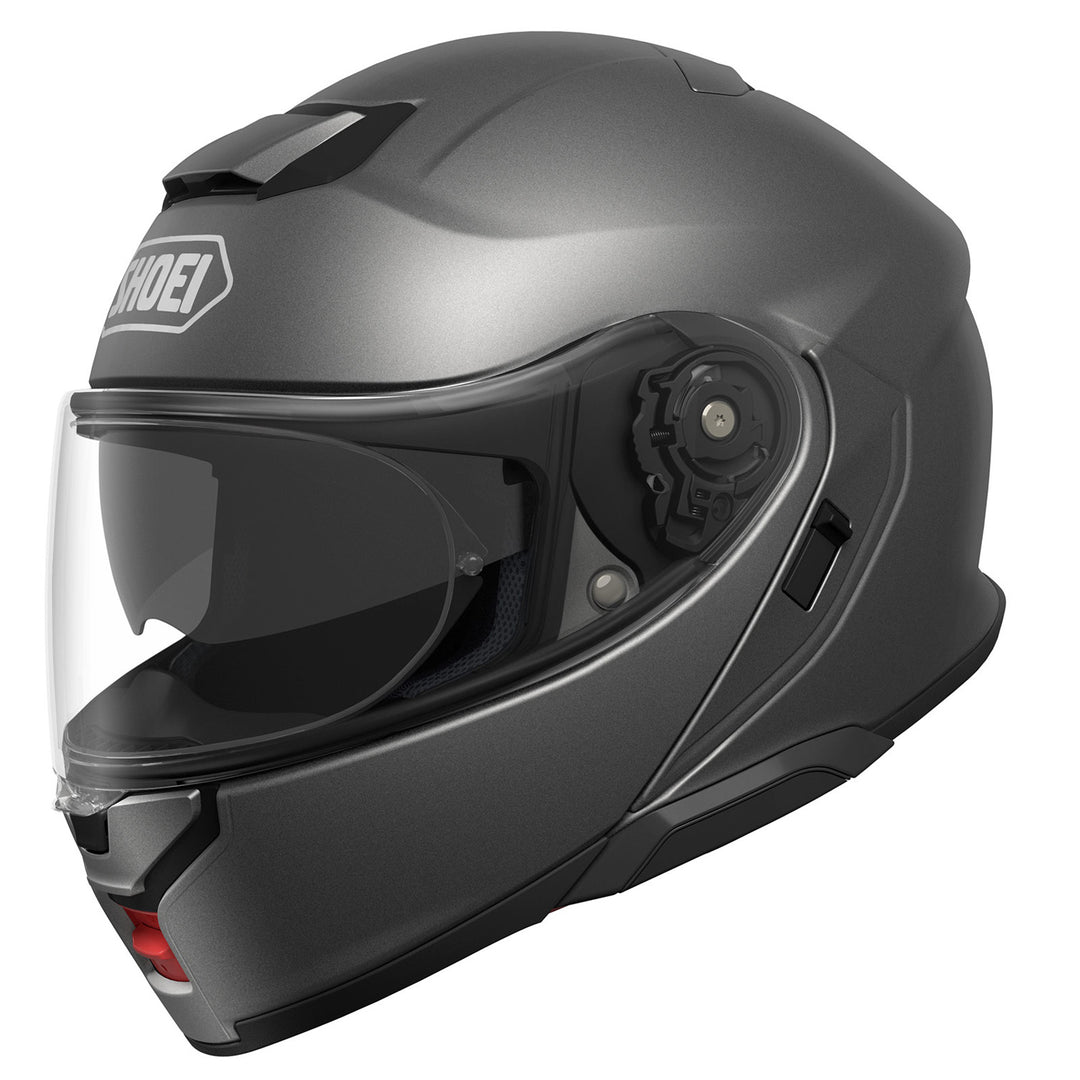 Shoei Neotec 3 Solid Helmet Anthracite Metallic - Front Side View
