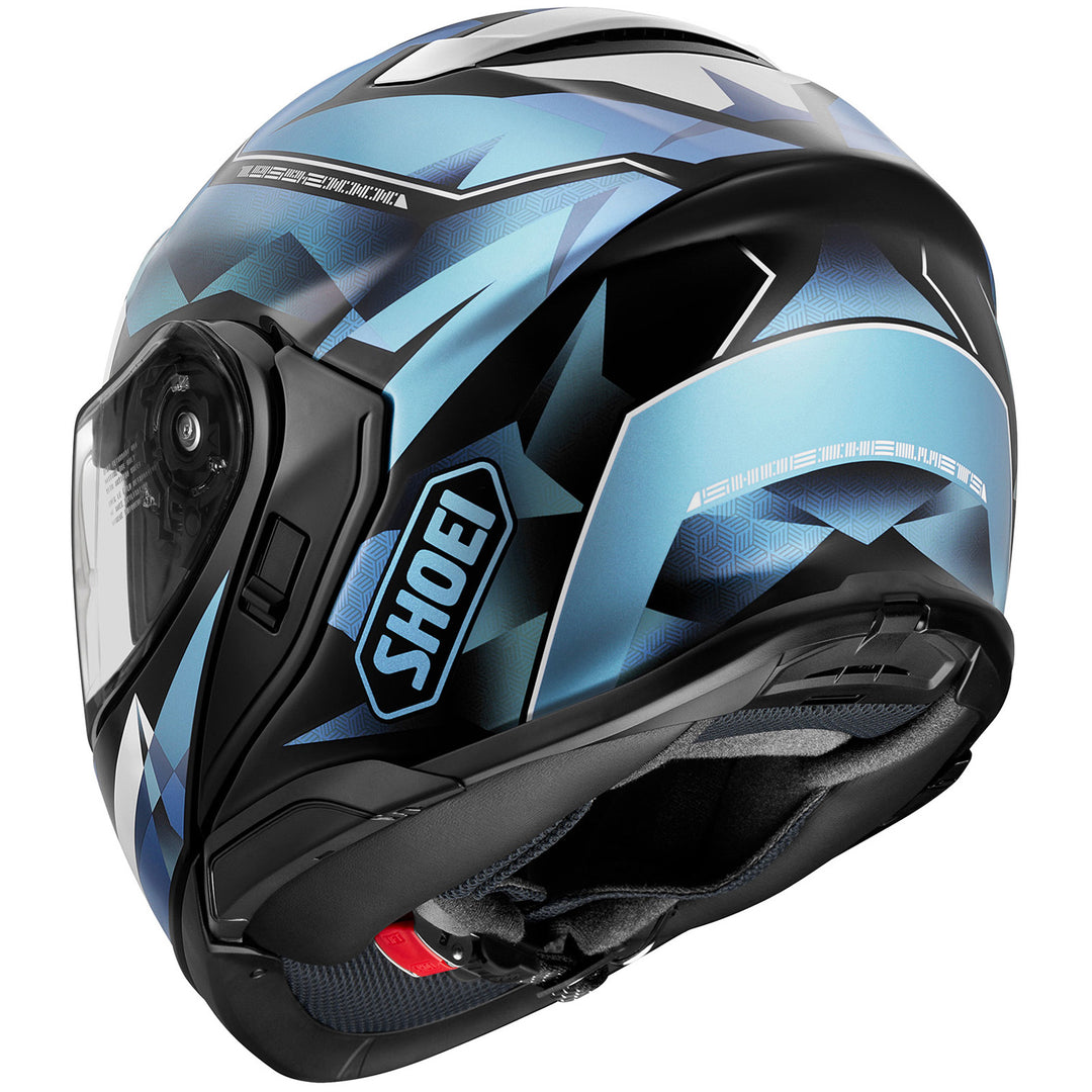 Shoei Neotec 3 Fragments Helmet TC-2 - Rear Left Side View