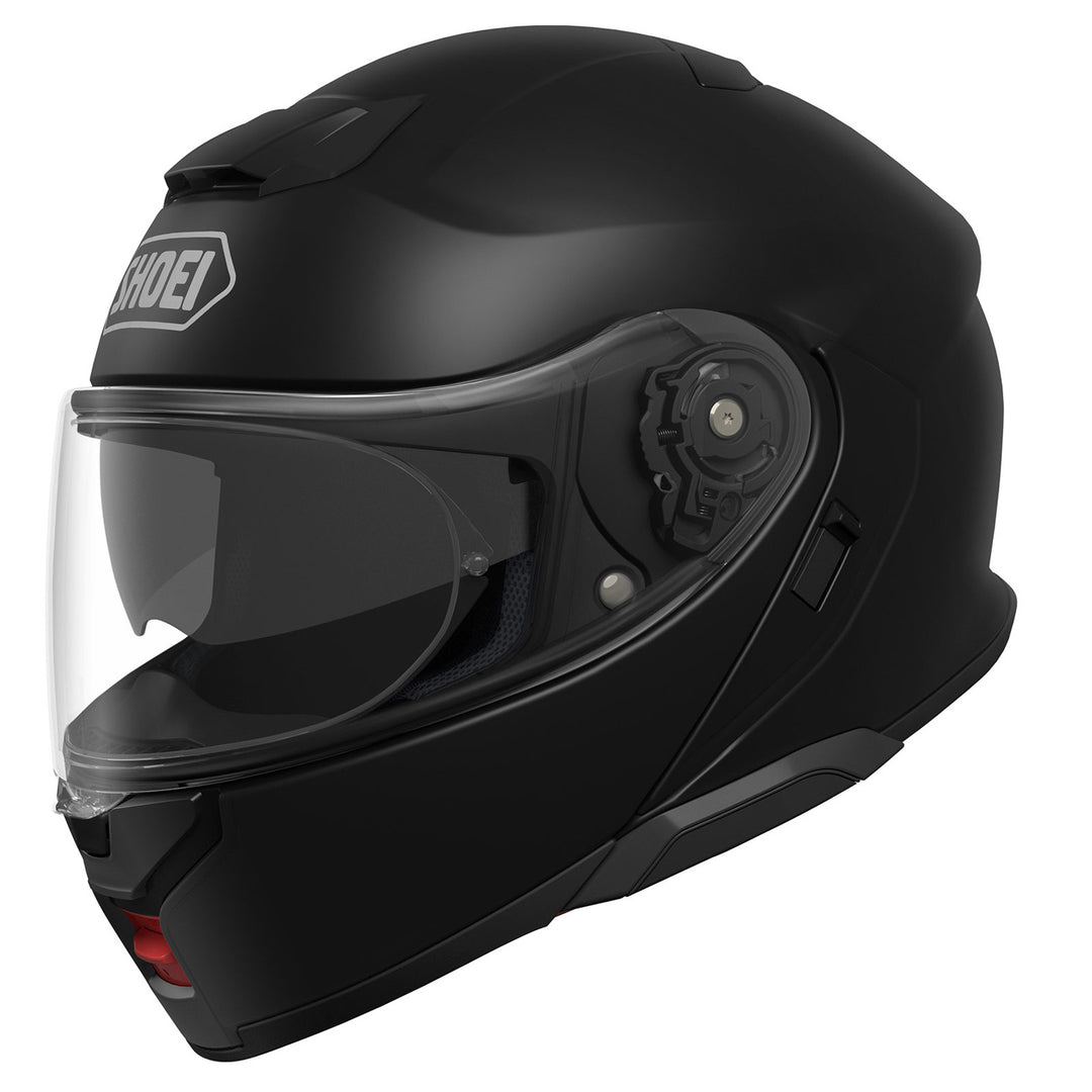 Shoei Neotec 3 Solid Helmet Matte Black - Front Side View