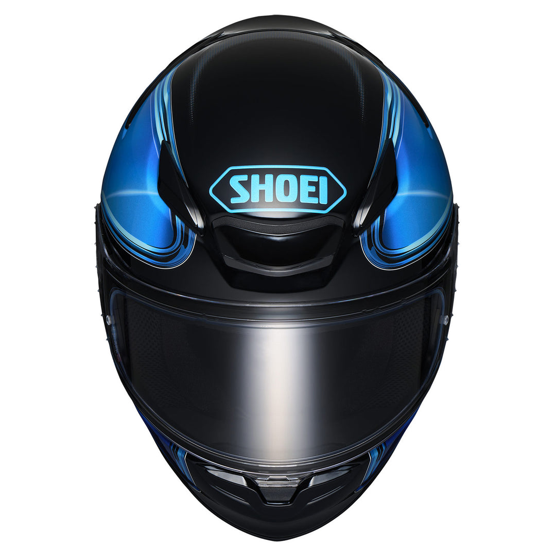 Shoei RF-1400 Sheen Helmet TC-2 - Front Top View