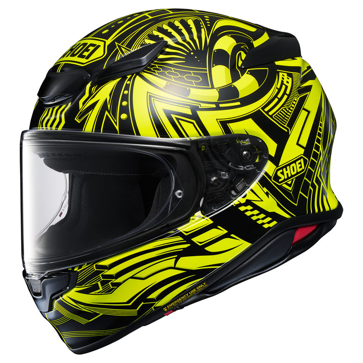 Shoei RF-1400 Beaut Helmet TC-3 - Front Left Side View