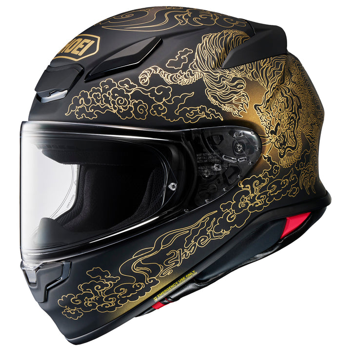 Shoei RF-1400 Fearless Helmet TC-5 - Front Side View