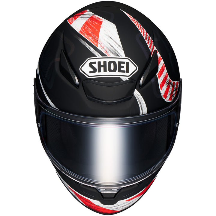 Shoei RF-1400 Knee Down Helmet TC-5 - Front Top View