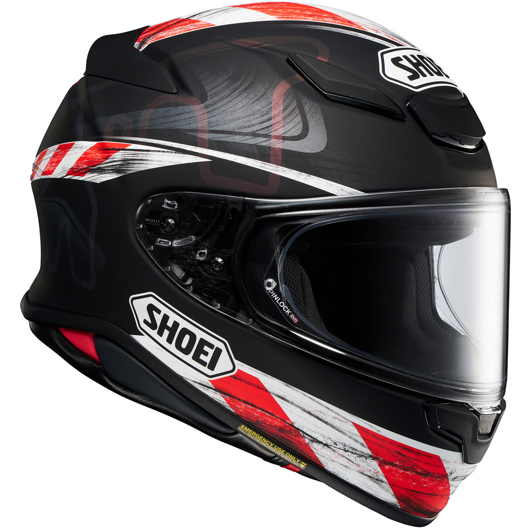 Shoei RF-1400 Knee Down Helmet TC-5 - Front Right Side View