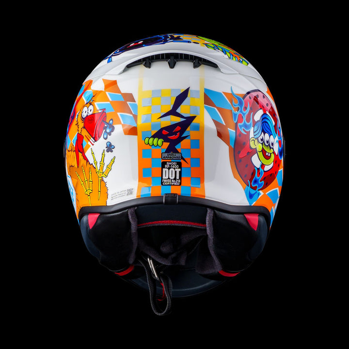 Shoei RF-1400 Yagyo Helmet TC-2 - Rear View