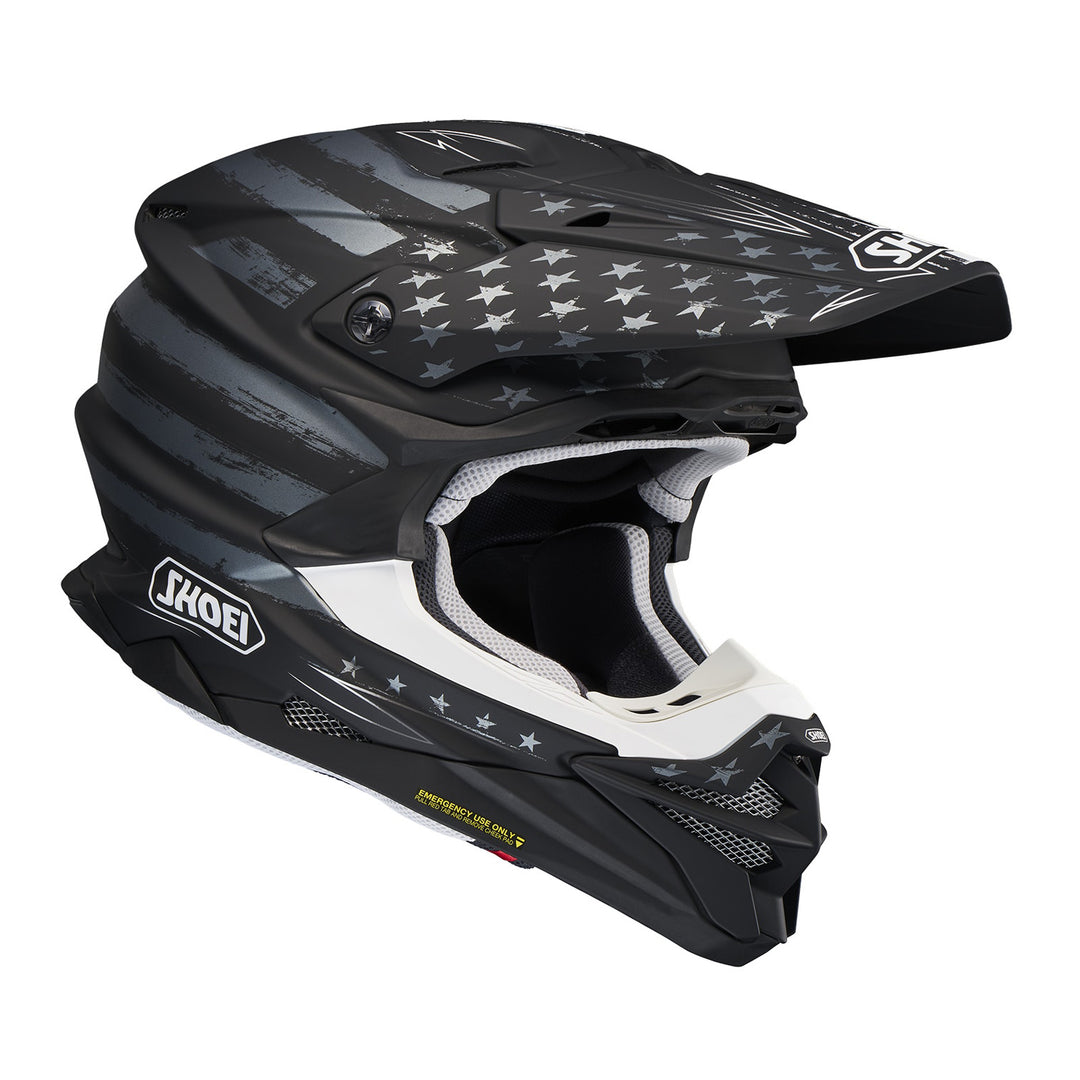 Shoei VFX-EVO Faithful 2 Helmet TC-5 - Front Right Side View