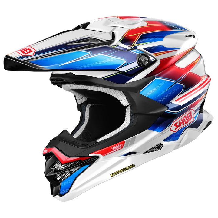 Shoei VFX-EVO Sparkle Helmet TC-10 - Front Side View