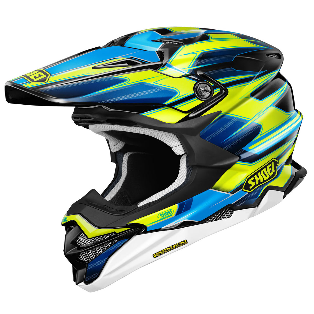 Shoei VFX-EVO Sparkle Helmet TC-3 - Front Side View