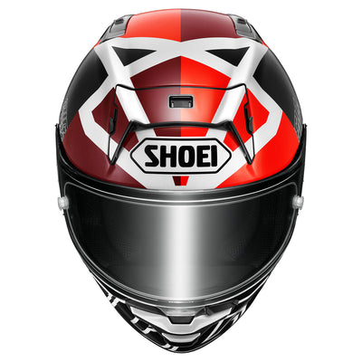 Shoei X-15 Diggia 2 Helmet TC-1 - Front Top View