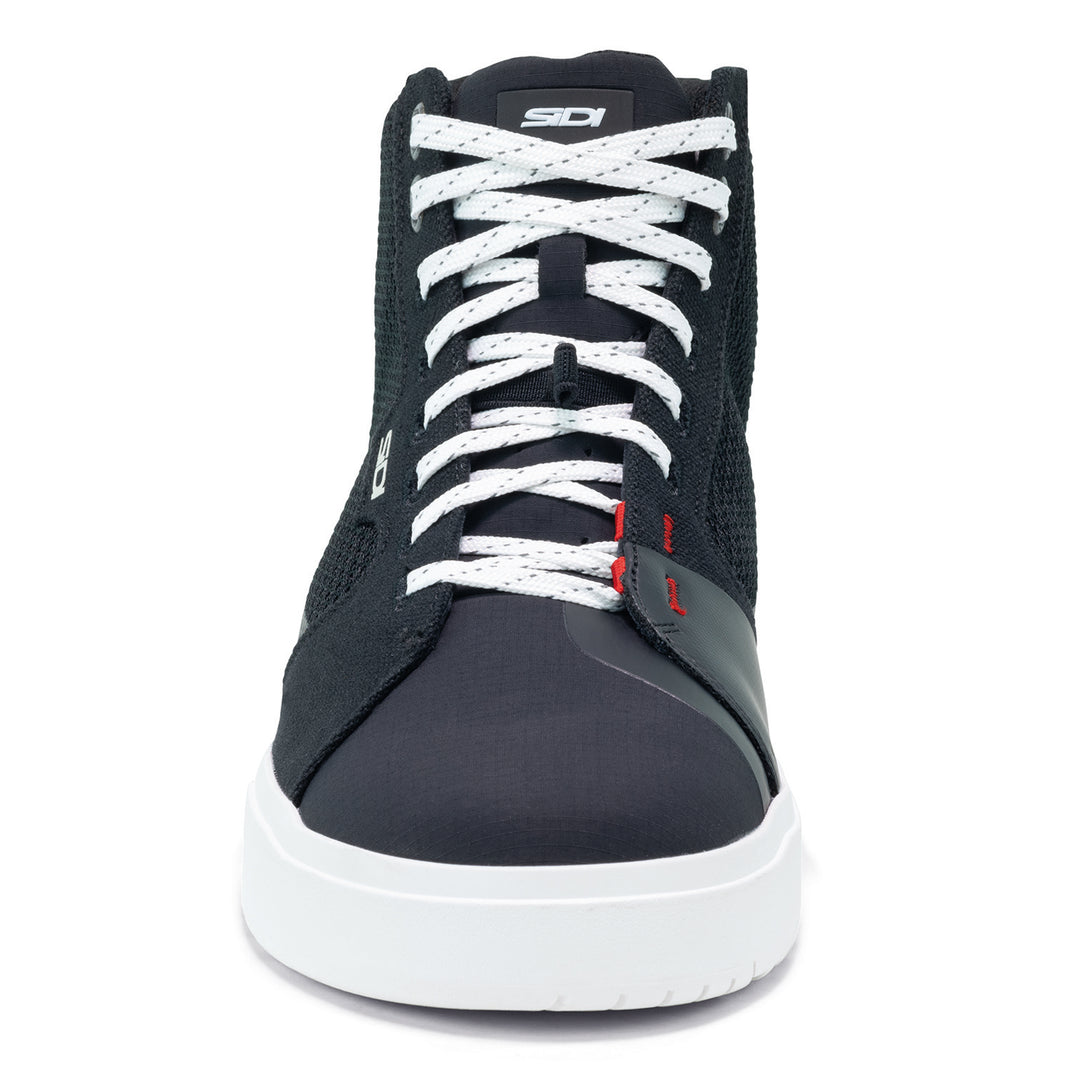 Sidi ARX Air Riding Shoes Black/White - Front View