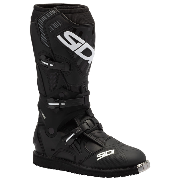 Sidi Crossair HD Enduro Boots Black - Front Side View