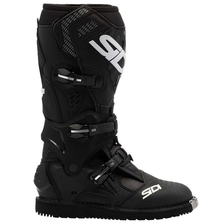 Sidi Crossair HD Enduro Boots Black - Outer Side View