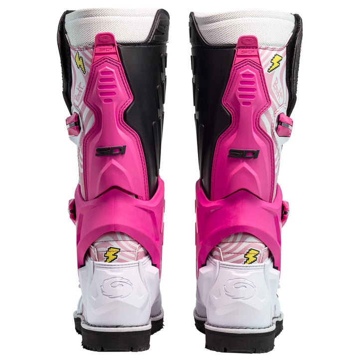 Sidi Crossair HD Enduro Boots Billy Bolt 1 - Rear View of Pair