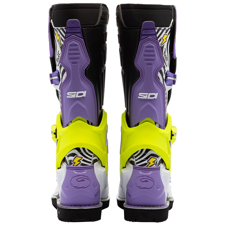 Sidi Crossair HD Enduro Boots Billy Bolt 2 - Rear View of Pair