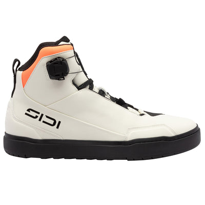 Sidi Kryo Riding Shoes Ice White - Outer Side View