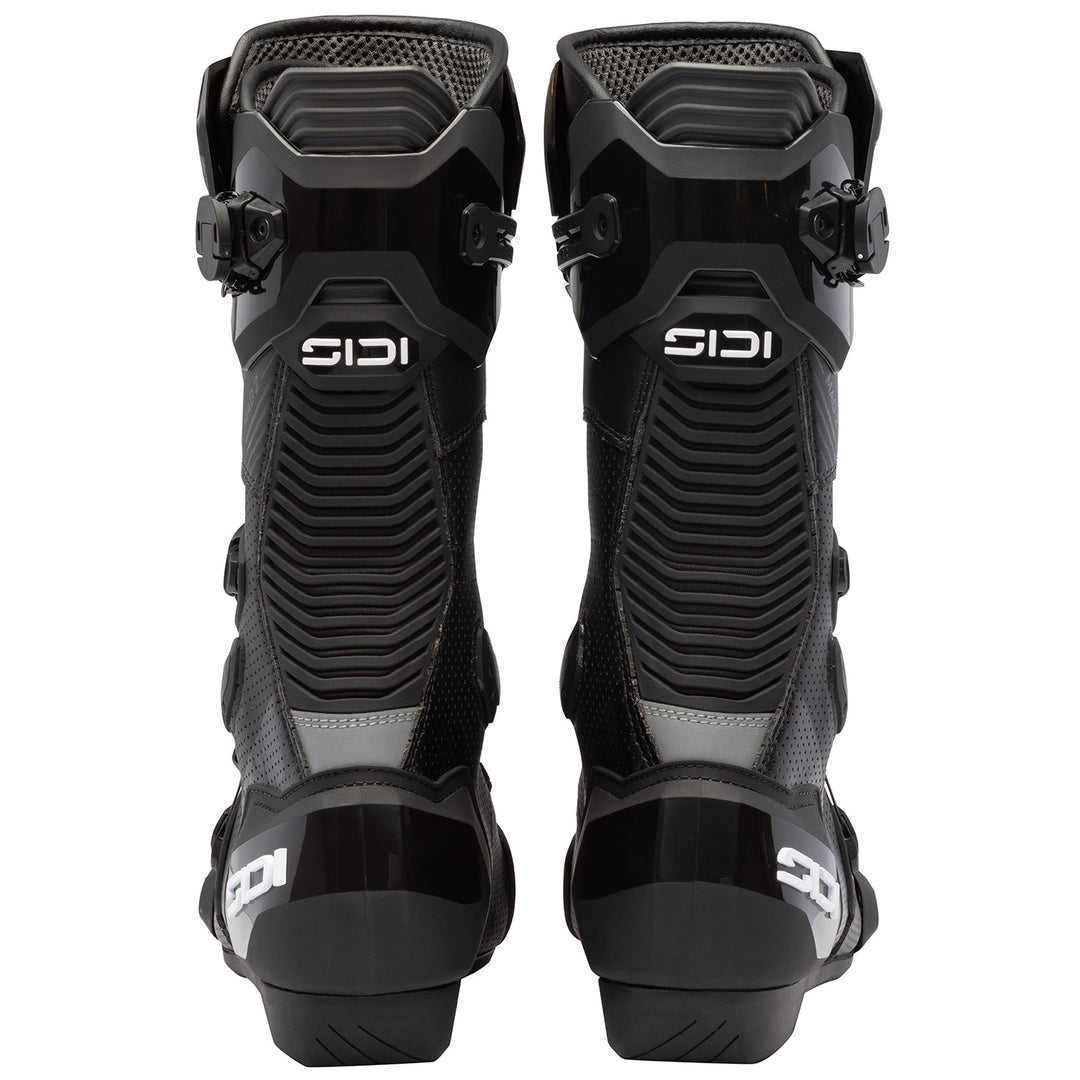 Sidi MAG-2 Air Boots Black - Rear View of Pair
