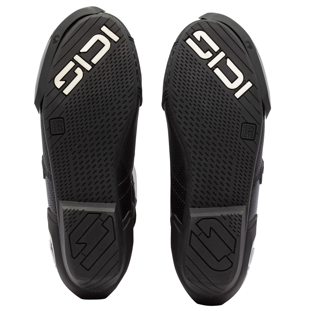 Sidi MAG-2 Air Boots Black - Sole View of Pair