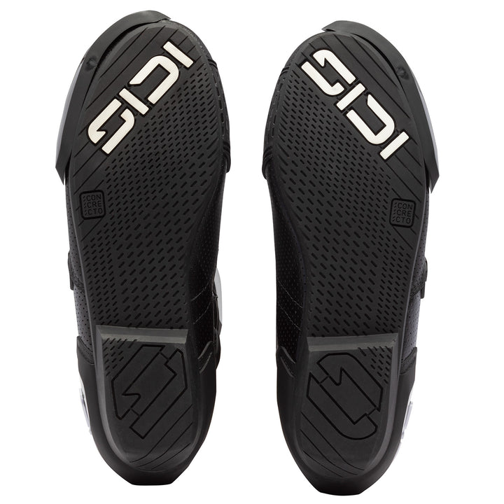 Sidi MAG-2 Air Boots Black - Sole View of Pair