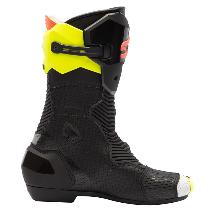 Sidi MAG-2 Air Boots Fluo Yellow/Fluo Coral - Inner Side View