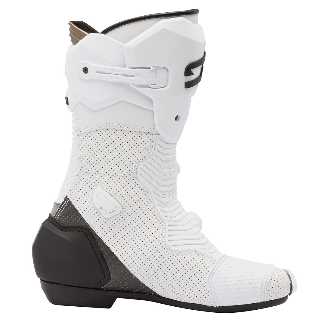 Sidi MAG-2 Air Boots White/Black - Inner Side View